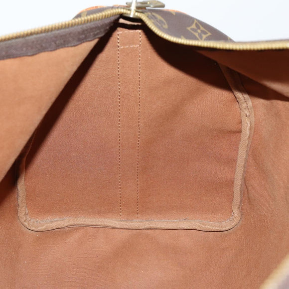 LOUIS VUITTON Monogram Keepall Bandouliere 50 Boston Bag M41416 LV Auth 153554
