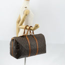 LOUIS VUITTON Monogram Keepall Bandouliere 50 Boston Bag M41416 LV Auth 153554-23