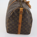 LOUIS VUITTON Monogram Keepall Bandouliere 50 Boston Bag M41416 LV Auth 153554-4