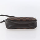 LOUIS VUITTON Damier Ebene Trousse Makeup Pouch N51982 LV Auth 153559-5