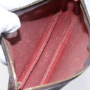 LOUIS VUITTON Damier Ebene Mini Pochette Accessoires Pouch N58009 LV Auth 153560-11