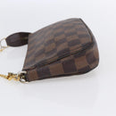 LOUIS VUITTON Damier Ebene Mini Pochette Accessoires Pouch N58009 LV Auth 153560-3
