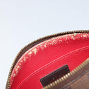 LOUIS VUITTON Damier Ebene Pochette Cosmetic PM Pouch N47516 LV Auth 153562-9