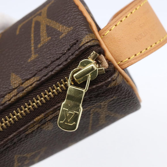LOUIS VUITTON Monogram Trousse Rondo Pouch M47630 LV Auth 153563