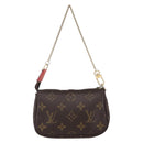 LOUIS VUITTON Christmas Limited Mini Pochette Accessoires M41655 Auth 153564-2