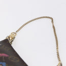 LOUIS VUITTON Christmas Limited Mini Pochette Accessoires M41655 Auth 153564-8