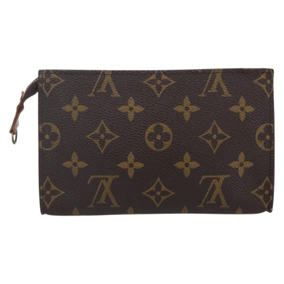 LOUIS VUITTON Monogram Bucket PM Accessory Pouch LV Auth 153565