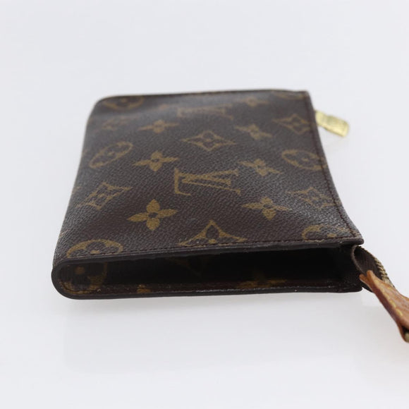 LOUIS VUITTON Monogram Bucket PM Accessory Pouch LV Auth 153565