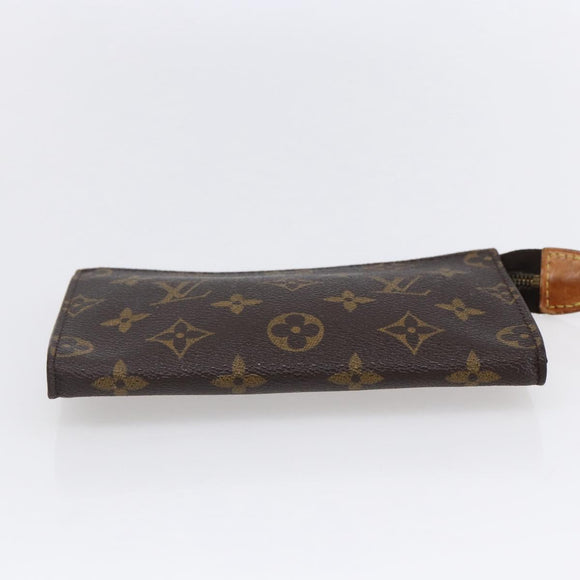 LOUIS VUITTON Monogram Bucket PM Accessory Pouch LV Auth 153565