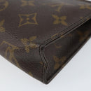 LOUIS VUITTON Monogram Poche Toilette 15 Pouch M47546 LV Auth 153566-15