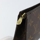 LOUIS VUITTON Monogram Poche Toilette 15 Pouch M47546 LV Auth 153566-9