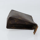 LOUIS VUITTON Monogram Poche Toilette 15 Pouch M47546 LV Auth 153566-3
