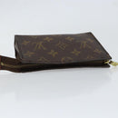 LOUIS VUITTON Monogram Poche Toilette 15 Pouch M47546 LV Auth 153566-5