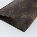 LOUIS VUITTON Monogram Poche Toilette 15 Pouch M47546 LV Auth 153566-14