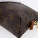 LOUIS VUITTON Monogram Pochette Cosmetic PM Cosmetic Pouch M47515 LV Auth 153567-10