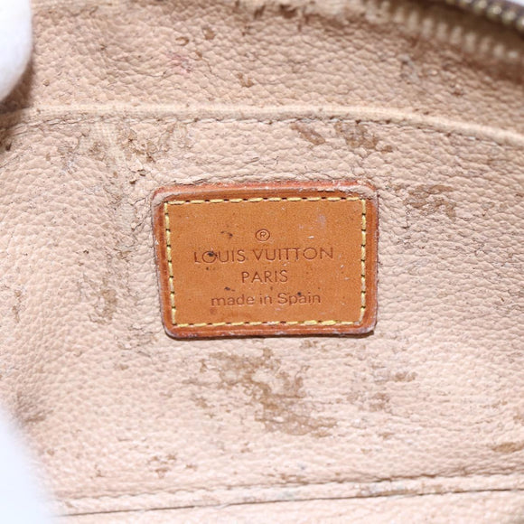 LOUIS VUITTON Monogram Pochette Cosmetic PM Cosmetic Pouch M47515 LV Auth 153567