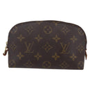 LOUIS VUITTON Monogram Pochette Cosmetic PM Cosmetic Pouch M47515 LV Auth 153567-2