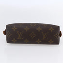 LOUIS VUITTON Monogram Pochette Cosmetic PM Cosmetic Pouch M47515 LV Auth 153567-7