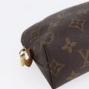 LOUIS VUITTON Monogram Pochette Cosmetic PM Cosmetic Pouch M47515 LV Auth 153567-9