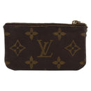 LOUIS VUITTON Monogram Pochette Cles Coin Purse M60033 LV Auth 153568-2