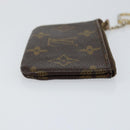 LOUIS VUITTON Monogram Pochette Cles Coin Purse M60033 LV Auth 153568-3