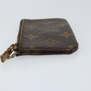 LOUIS VUITTON Monogram Pochette Cles Coin Purse M60033 LV Auth 153568-4