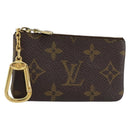 LOUIS VUITTON Monogram Pochette Cles Coin Purse M60033 LV Auth 153569-1