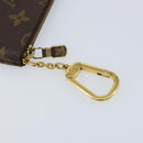 LOUIS VUITTON Monogram Pochette Cles Coin Purse M60033 LV Auth 153569-12