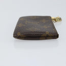 LOUIS VUITTON Monogram Pochette Cles Coin Purse M60033 LV Auth 153569-4