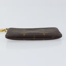 LOUIS VUITTON Monogram Pochette Cles Coin Purse M60033 LV Auth 153569-7