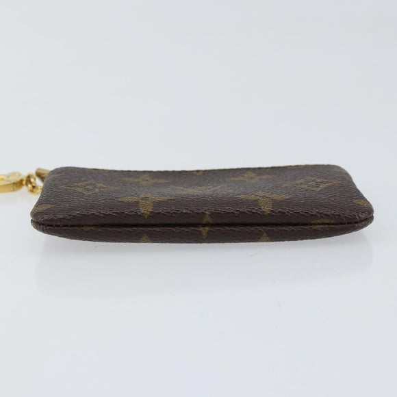 LOUIS VUITTON Monogram Pochette Cles Coin Purse M60033 LV Auth 153569