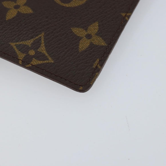 LOUIS VUITTON Monogram Agenda PM Day Planner Cover R20005 LV Auth 153570