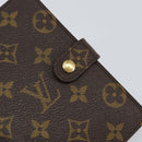 LOUIS VUITTON Monogram Agenda PM Day Planner Cover R20005 LV Auth 153570-18