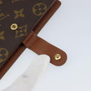 LOUIS VUITTON Monogram Agenda PM Day Planner Cover R20005 LV Auth 153570-7