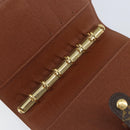 LOUIS VUITTON Monogram Agenda PM Day Planner Cover R20005 LV Auth 153570-10