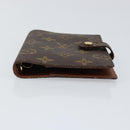 LOUIS VUITTON Monogram Agenda PM Day Planner Cover R20005 LV Auth 153570-6