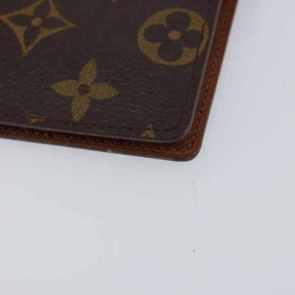 LOUIS VUITTON Monogram Agenda PM Day Planner Cover R20005 LV Auth 153570