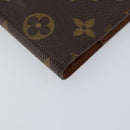 LOUIS VUITTON Monogram Agenda PM Day Planner Cover R20005 LV Auth 153570-15