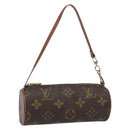 LOUIS VUITTON Monogram Papillon Pouch LV Auth 153573-1