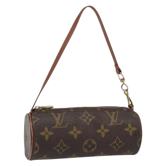 LOUIS VUITTON Monogram Papillon Pouch LV Auth 153573