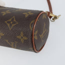LOUIS VUITTON Monogram Papillon Pouch LV Auth 153573-9
