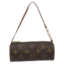 LOUIS VUITTON Monogram Papillon Pouch LV Auth 153573-13