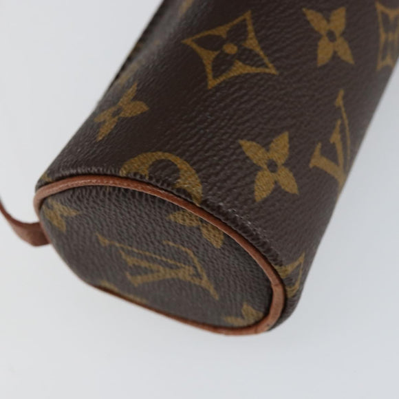 LOUIS VUITTON Monogram Papillon Pouch LV Auth 153574