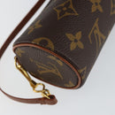 LOUIS VUITTON Monogram Papillon Pouch LV Auth 153574-16
