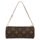 LOUIS VUITTON Monogram Papillon Pouch LV Auth 153574-2