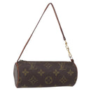 LOUIS VUITTON Monogram Papillon Pouch LV Auth 153575-1