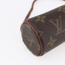 LOUIS VUITTON Monogram Papillon Pouch LV Auth 153575-15
