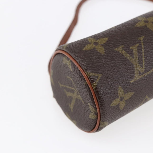 LOUIS VUITTON Monogram Papillon Pouch LV Auth 153575