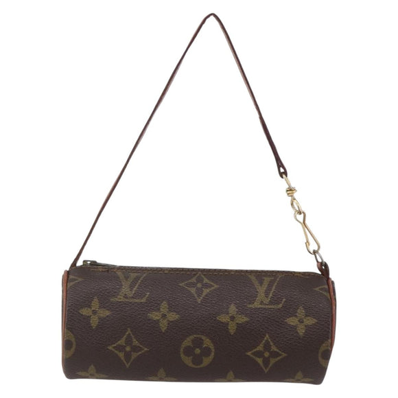 LOUIS VUITTON Monogram Papillon Pouch LV Auth 153575