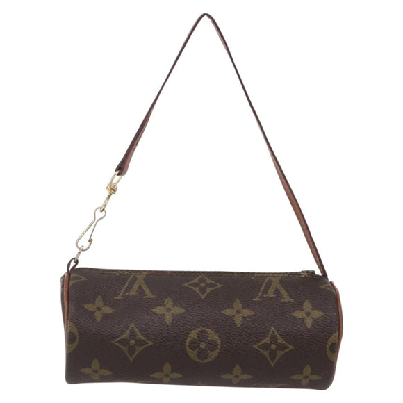 LOUIS VUITTON Monogram Papillon Pouch LV Auth 153575